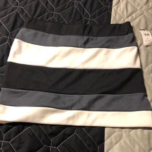 Striped skirt